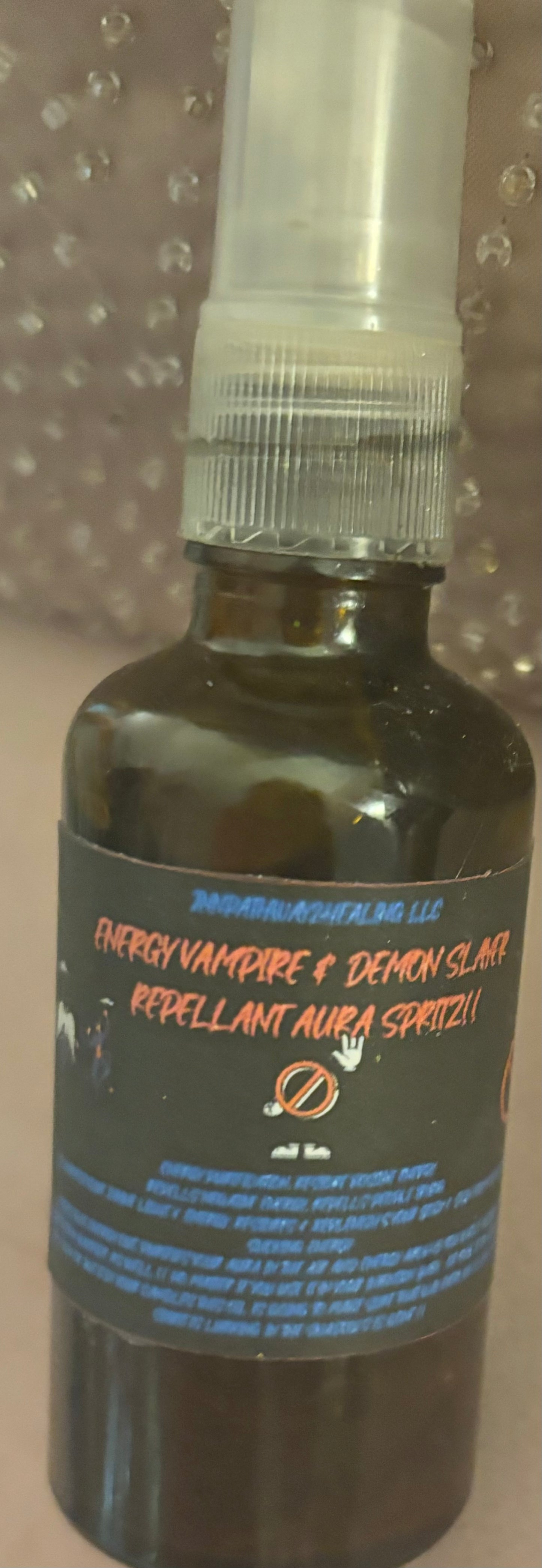 “Energy Vampire & Demon Slayer Repellent” (Purification/Cleansing/Protection/Banishment Aura & Energy Space Intention Spritz‼️)