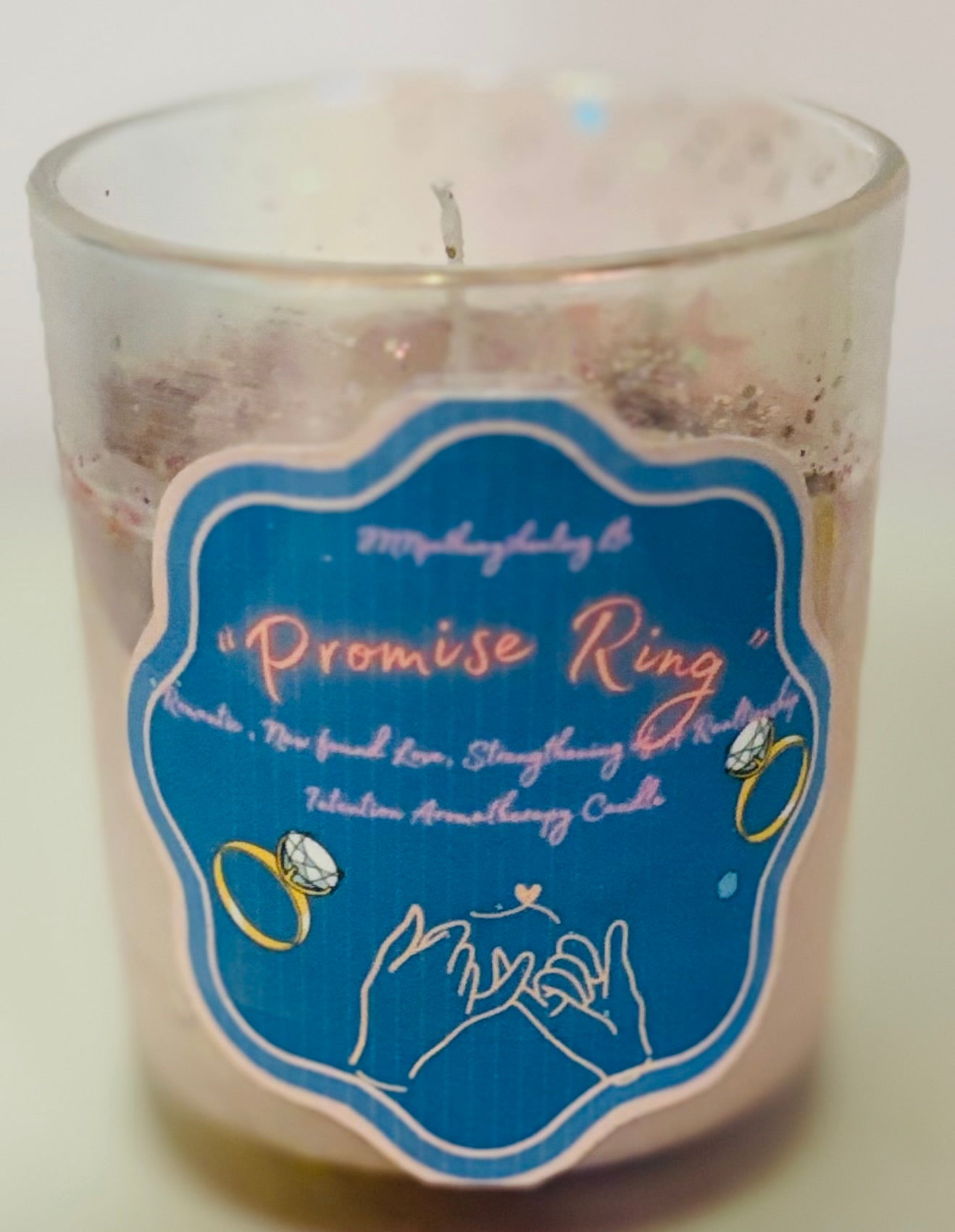 “Promise Ring” Romantic Attraction, tool for strengthening already involved relationships, lust full attraction Aromatherapy Intention Candle!!!