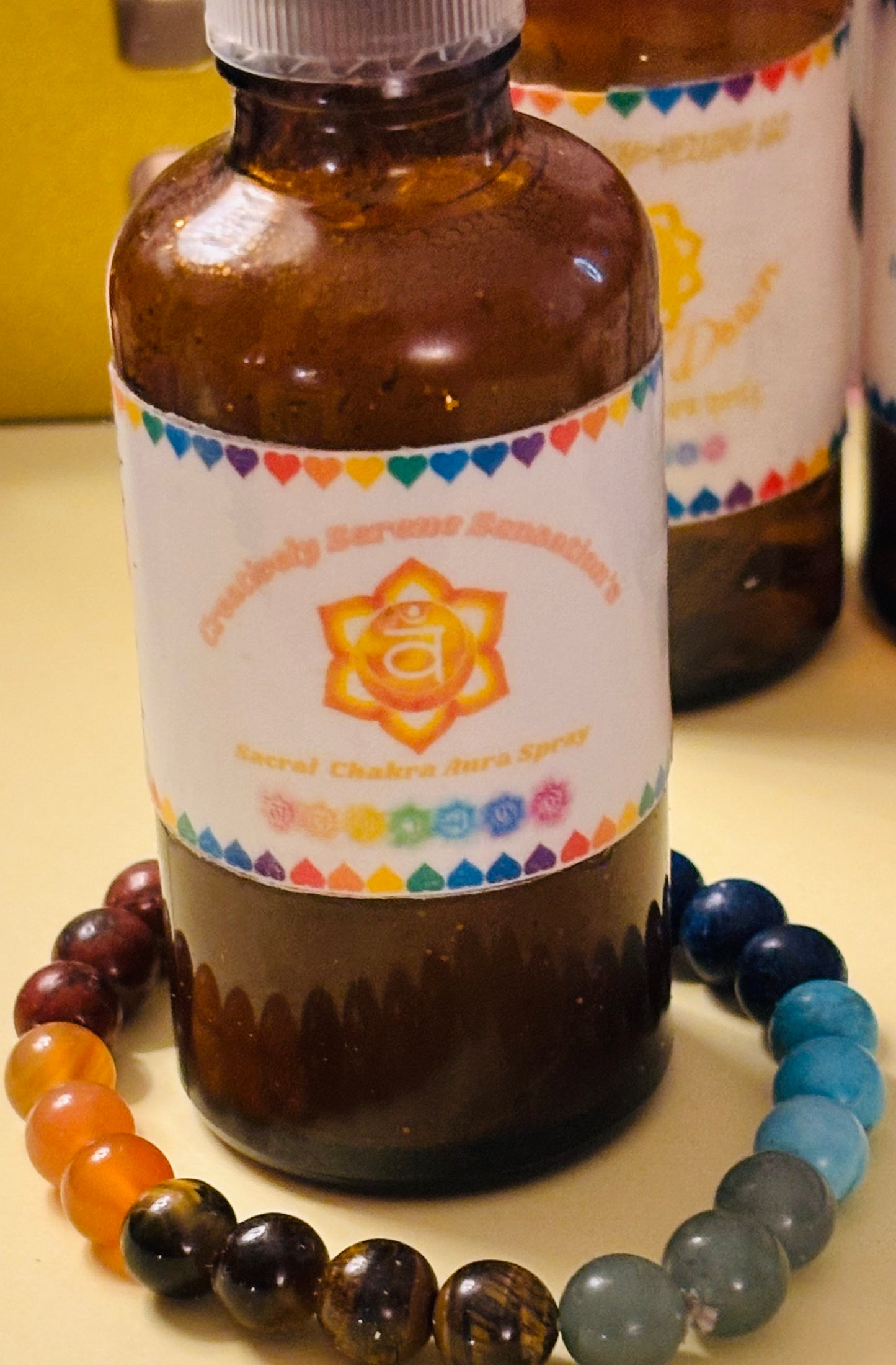 “Aura Chakra Intention Spritz Bundle” (Bundle includes The 7 Chakra Aura Intention Spritz)