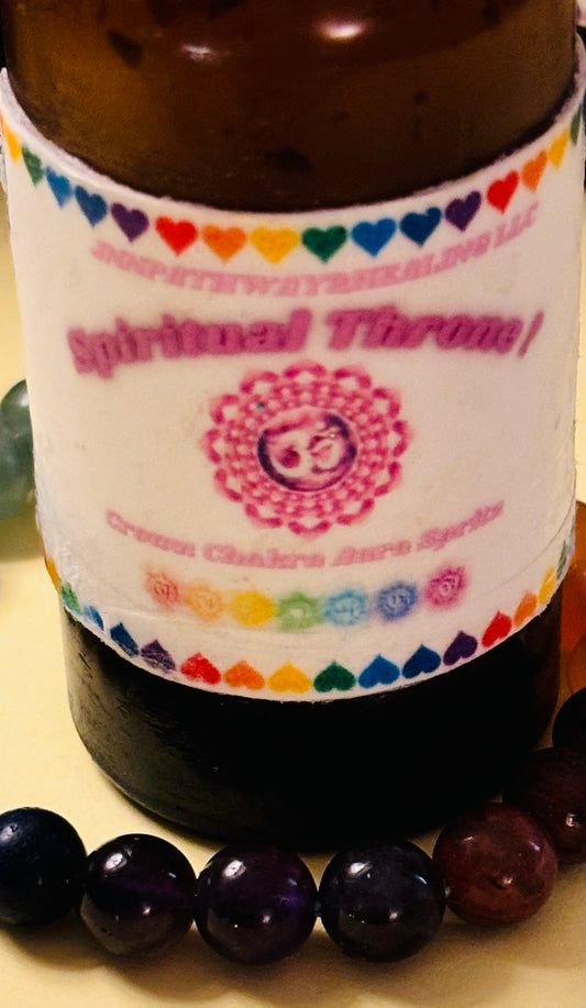 “Spiritual Throne” ( Crown Chakra Aura Intention Spritz)